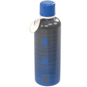 Garrafa Plastica Cilindrica Fitness 970ml Azul-111008-29296