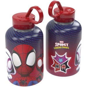 Garrafa Plastica Cilindrica Spidey 280ml Vermel-111010-46260