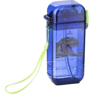 Garrafa Plastica Estampada 350ml Raptors Az/vd-109982-32109