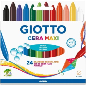 Giz De Cera Gizao Giotto Maxi 24 Cores-110902-56184