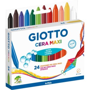 Giz De Cera Gizao Giotto Maxi 24 Cores-110902-88454