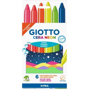 Giz De Cera Gizao Giotto Maxi Neon 6 Cores-110903-14194