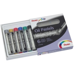 Giz Pastel Oleoso 6 Cores Metalizadas-110706-51929