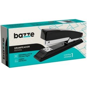 Grampeador Metal Bazze B5945g Preto 26/6 P/30f.-091904-87366