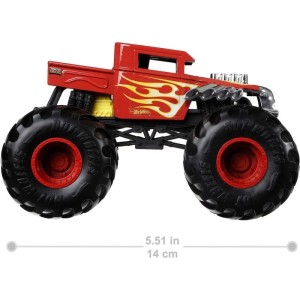 Hot Wheels Monster Trucks Veículo Escala 1:24 (s)-076612-90444