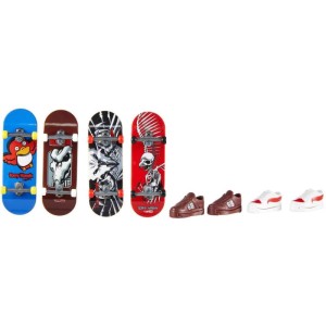 Hot Wheels Skate Skate + Tênis 4-pack (s)-103833-72773