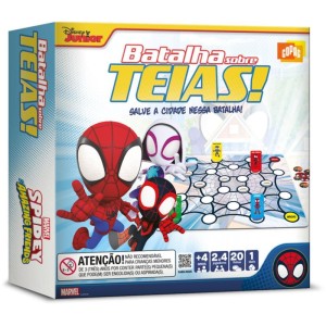 Jogo De Tabuleiro Spidey Batalha Sobre Teias-108323-19696