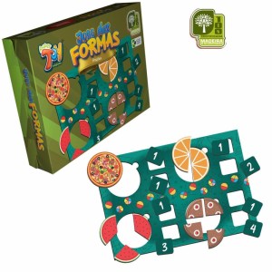 Jogo Didatico Formas Fracoes Mdf-111628-15879