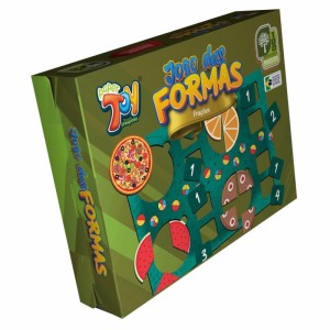 Jogo Didatico Formas Fracoes Mdf-111628-50266