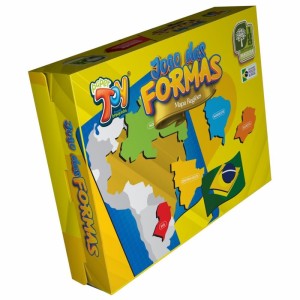 Jogo Didatico Formas Regioes Do Pais Mdf-111629-43324