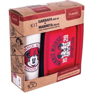 Kit Alimentacao Garrafa+marmita Minnie-111013-48620