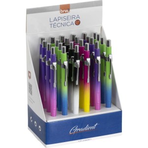 Lapiseira 0.7mm Tecnica Degrade Cores Sortidas