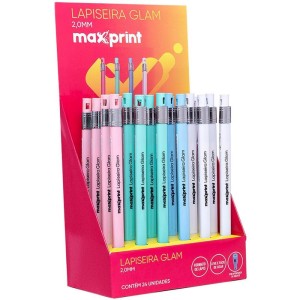 Lapiseira 2.0mm Glam 4 Cores C/apontador