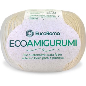 Linha Para Croche Ecoamigurumi Cru 8/7 Fios 160g 254mts-109531-16151