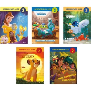 Livro Ensino Disney Aprendendo A Ler Nivel2-110980-87342