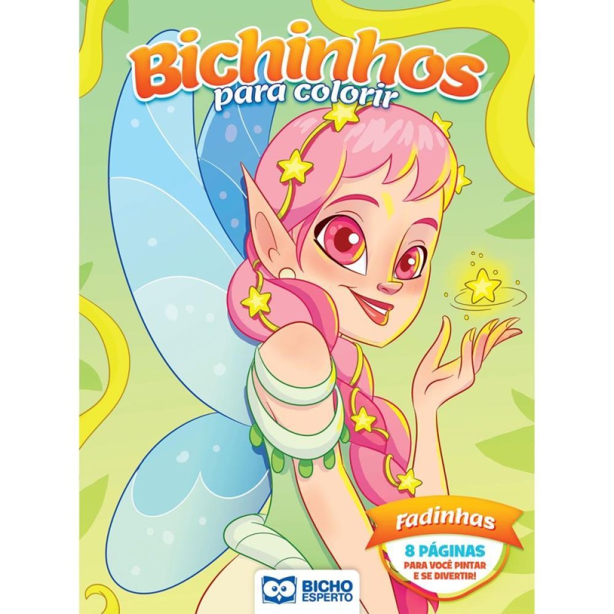 Livro Infantil Colorir Bichos Magicos 8pg 4 Titulos-110153-72687