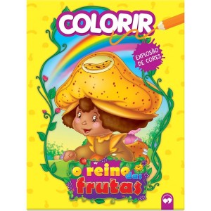 Livro Infantil Colorir O Rei Das Frutas 16pgs-110933-79925
