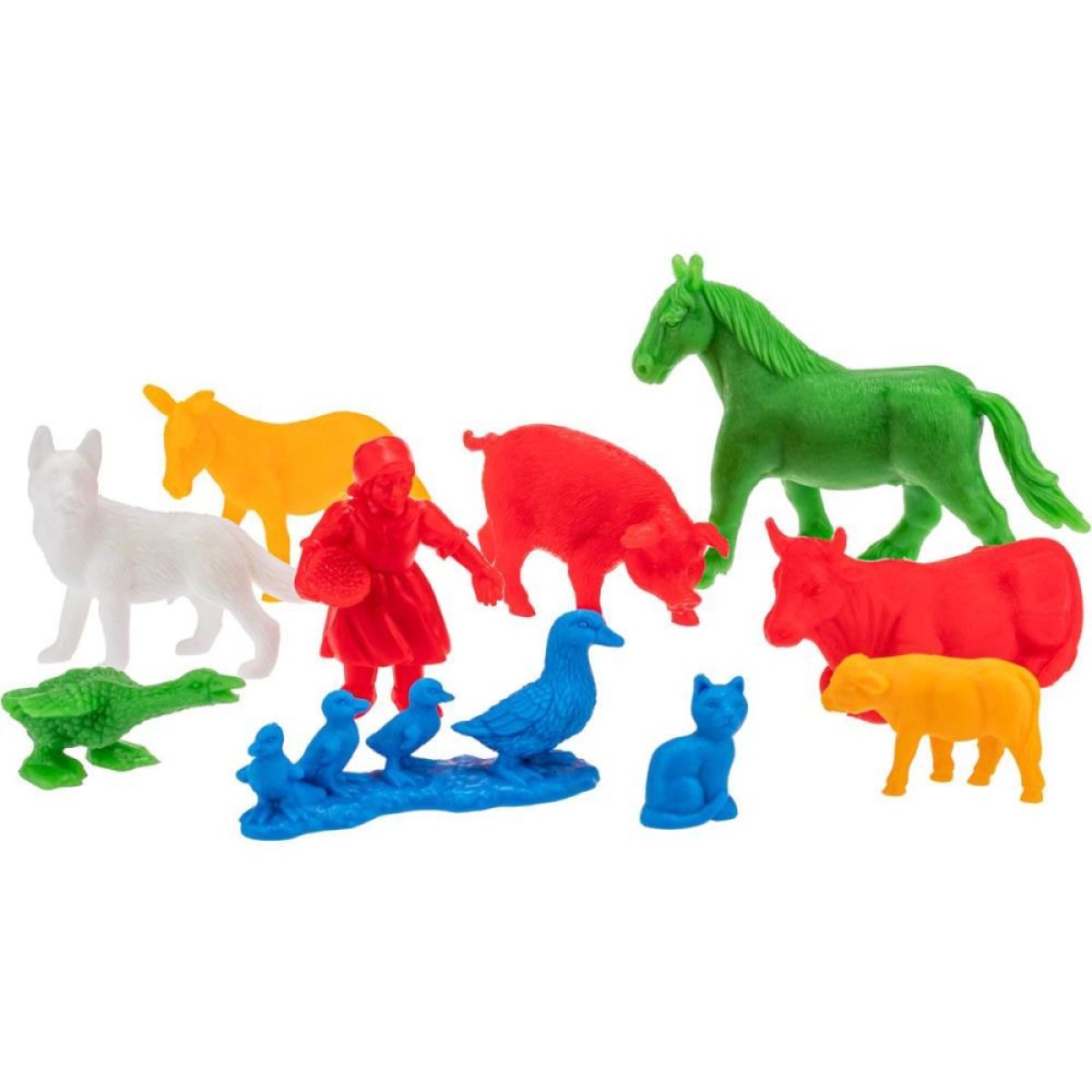 Miniatura Colecionavel Fazendinha Colorida 10pcs-107524-62838