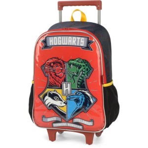 Mochila Infantil Com Rodinha Harry Potter M Vermelha-107052-70603