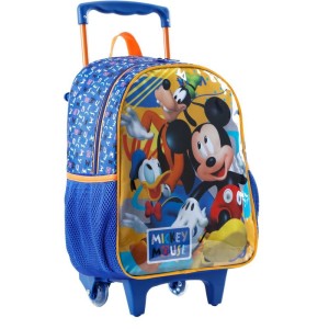 Mochila Infantil Com Rodinha Mickey X1-108531-68614