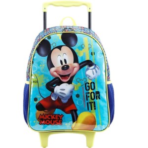 Mochila Infantil Com Rodinha Mickey X2-108535-66445