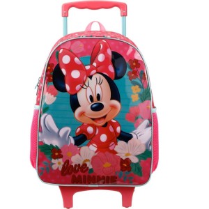 Mochila Infantil Com Rodinha Minnie X2-108489-43038