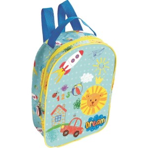 Mochila Infantil Baby Dream P Azul-102438-34094