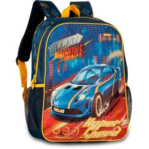 Mochila Infantil Fast Machine G Azul-108835-85538