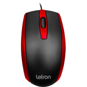 Mouse Optico Usb Letron 1000dpi Duo Pt/vm-110028-55666