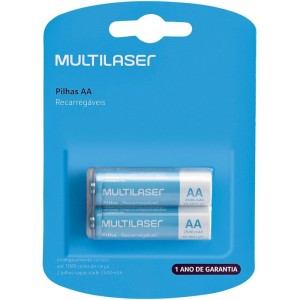 Pilha Recarregavel Pequena Aa 2500mah C/02-094276-93920