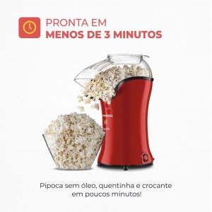 Pipoqueira Popflix 127v Vermelha-109409-13245