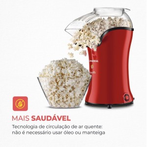 Pipoqueira Popflix 127v Vermelha-109409-63461