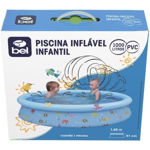 Piscina 1000l Redonda Estampada-111766-20804