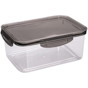 Pote Plastico Retangular C/trava 2,6l Crista-111020-56030