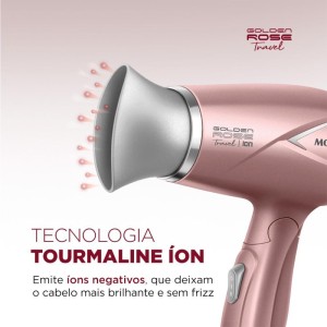 Secador De Cabelo Golden Rose 1200w  Bivolt-109400-78531