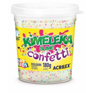 Slime Kimeleka Confeti 180g Cores St-110721-22431