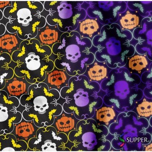 Tnt Estampado 1,40m 40g Halloween Neon-109453-22562