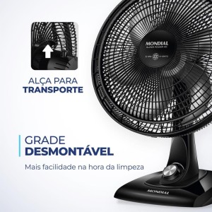 Ventilador Mesa Super Power 220v 40cm Pto-109388-56558