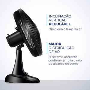 Ventilador Mesa Super Power 220v 40cm Pto-109388-91664