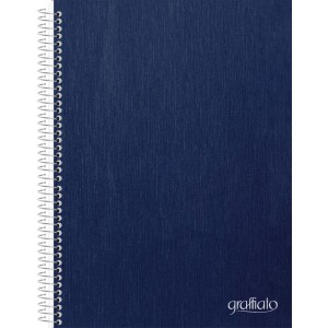 Caderno 01x1 Capa Dura Graffiato Azul 120f-109753-29788