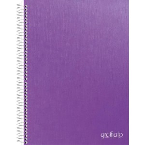 Caderno 01x1 Capa Dura Graffiato Lilas 120f-109755-81432