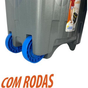 Caixa Termica 34l C/rodinha Cinza-111103-82691