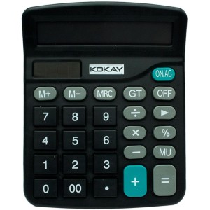 Calculadora De Mesa 12 Digitos Preta-109548-14550