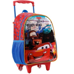 Mochila Infantil Com Rodinha Cars X-108539-77522