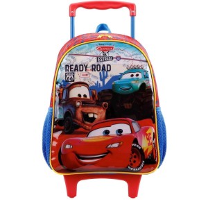 Mochila Infantil Com Rodinha Cars X-108539-86501