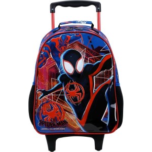 Mochila Infantil Com Rodinha Spider-man R2-108473-65616