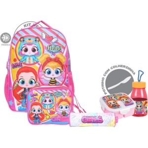 Mochila Infantil Girls Surprise Gd C/06pcs (s)-110386-72271