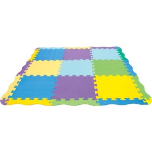 Tatame Color 32x32cm 8mm 9 Pecas