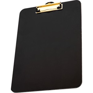 Prancheta Duratex A4 Office Black Mdf Gold-111369-16168