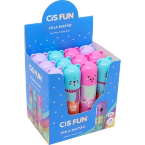 Cola Em Bastao Cis Fun 13g 3 Cores-111605-70260